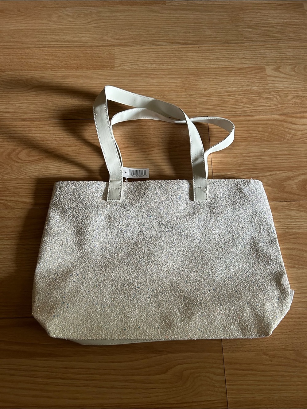 NEW Clinique Sparkle Glitter Dual Strap Shoulder Tote Bag